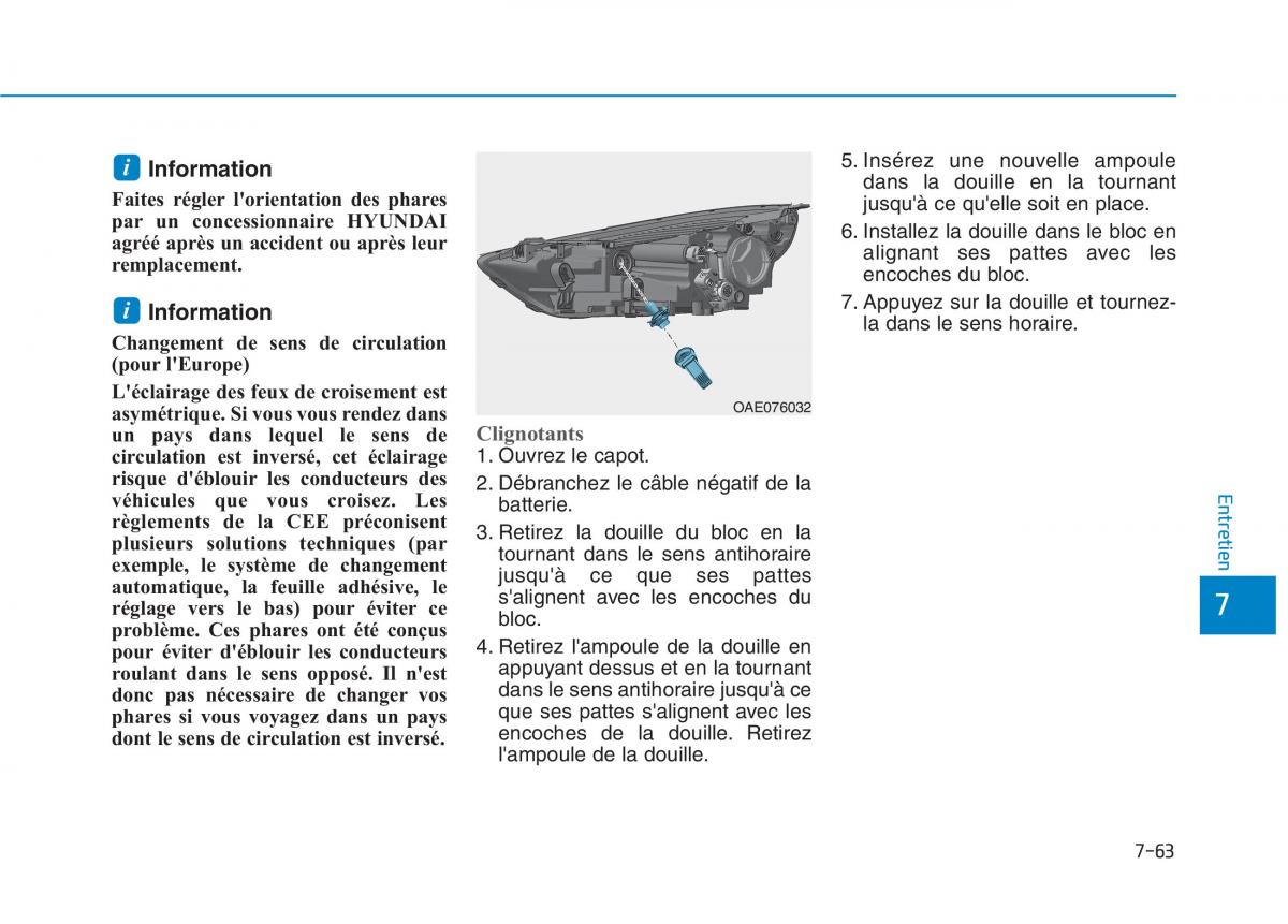 Hyundai Ioniq Hybrid manuel du proprietaire / page 423