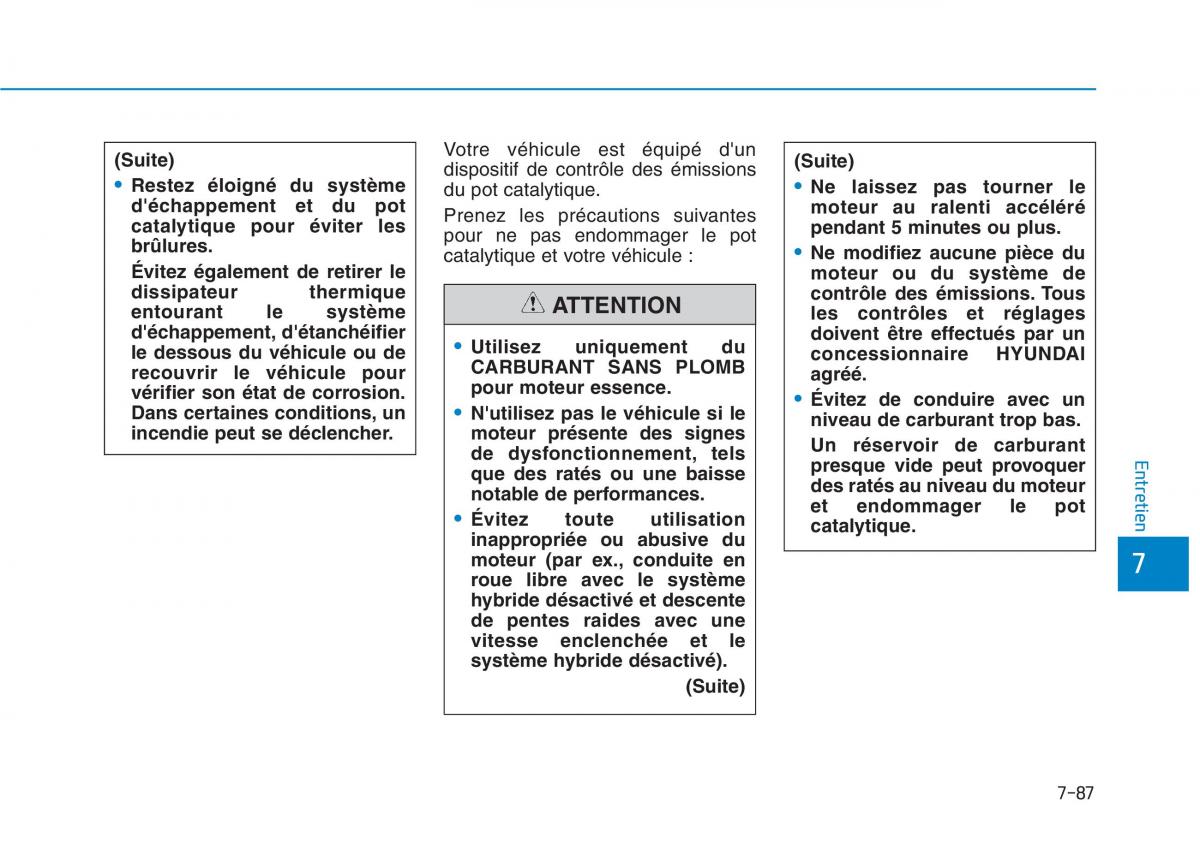 Hyundai Ioniq Hybrid manuel du proprietaire / page 447