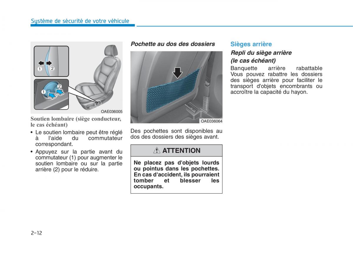 Hyundai Ioniq Hybrid manuel du proprietaire / page 46