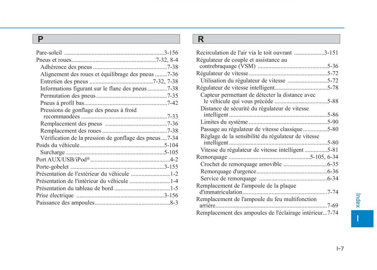 Hyundai Ioniq Hybrid manuel du proprietaire / page 464