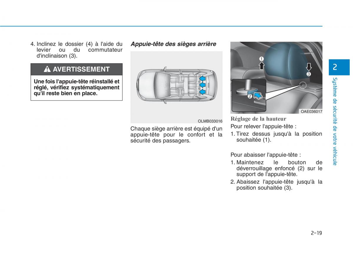 Hyundai Ioniq Hybrid manuel du proprietaire / page 53