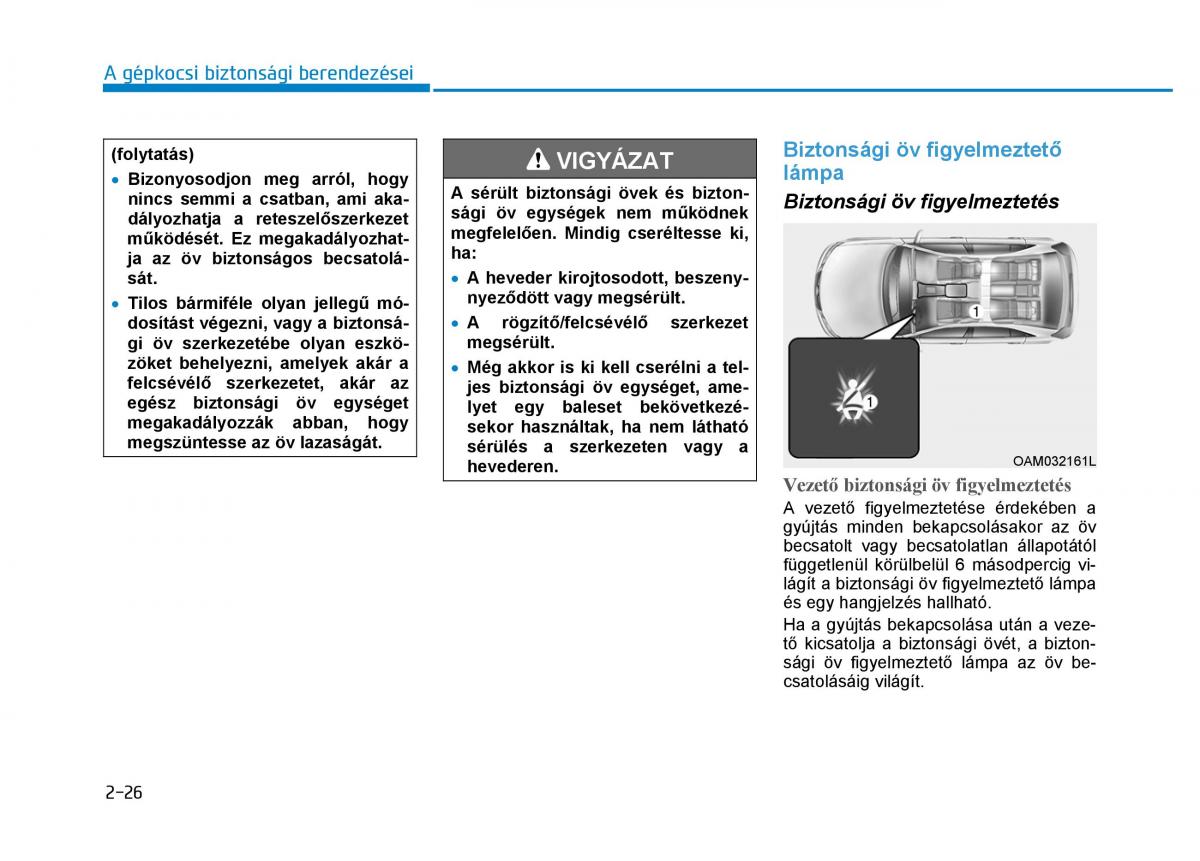 Hyundai Ioniq Hybrid Kezelesi utmutato / page 62