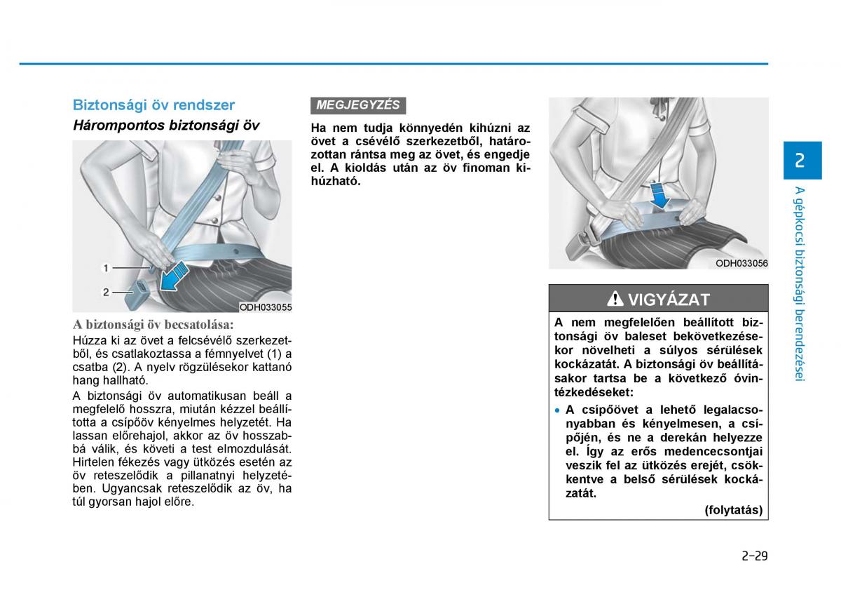 Hyundai Ioniq Hybrid Kezelesi utmutato / page 65