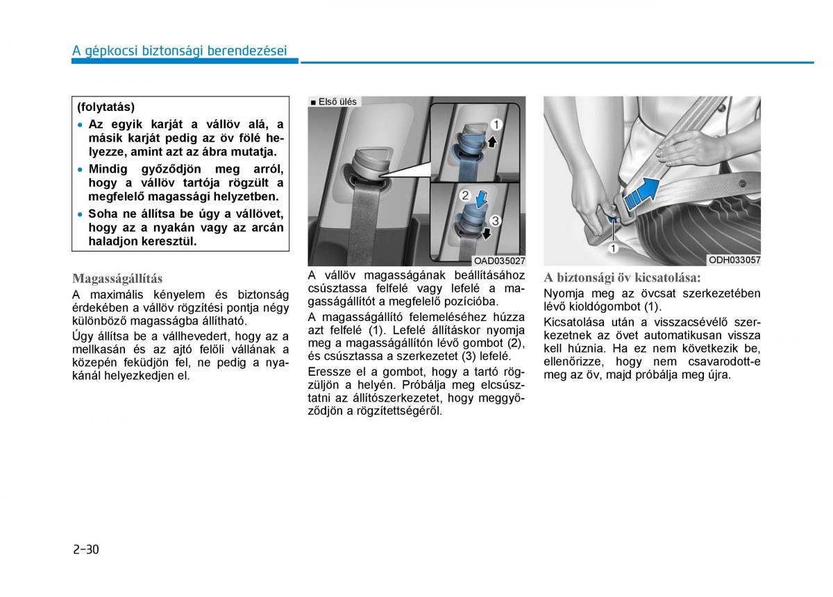 Hyundai Ioniq Hybrid Kezelesi utmutato / page 66