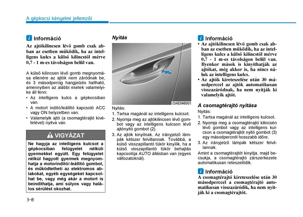 Hyundai Ioniq Hybrid Kezelesi utmutato / page 116