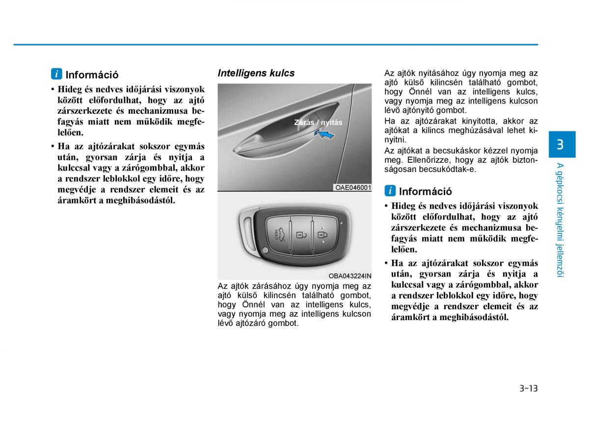 Hyundai Ioniq Hybrid Kezelesi utmutato / page 121