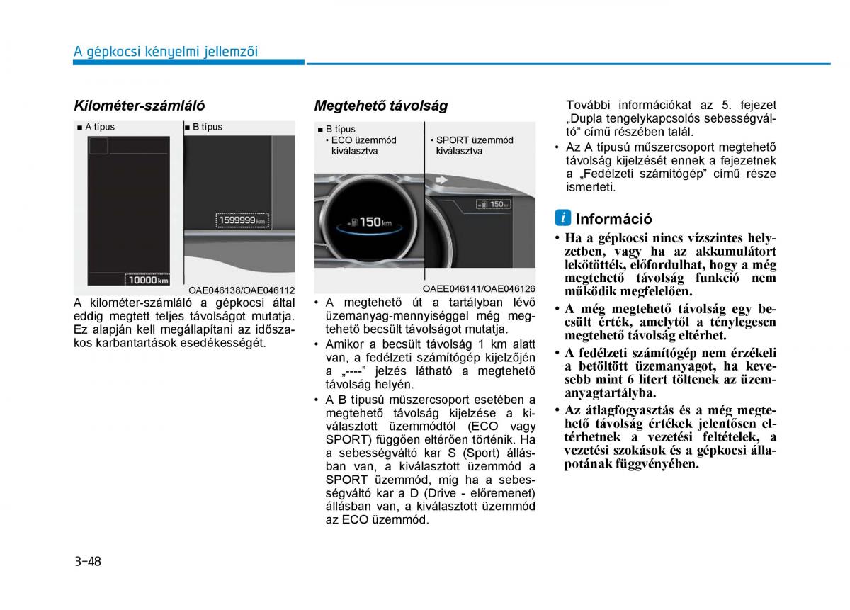 Hyundai Ioniq Hybrid Kezelesi utmutato / page 156