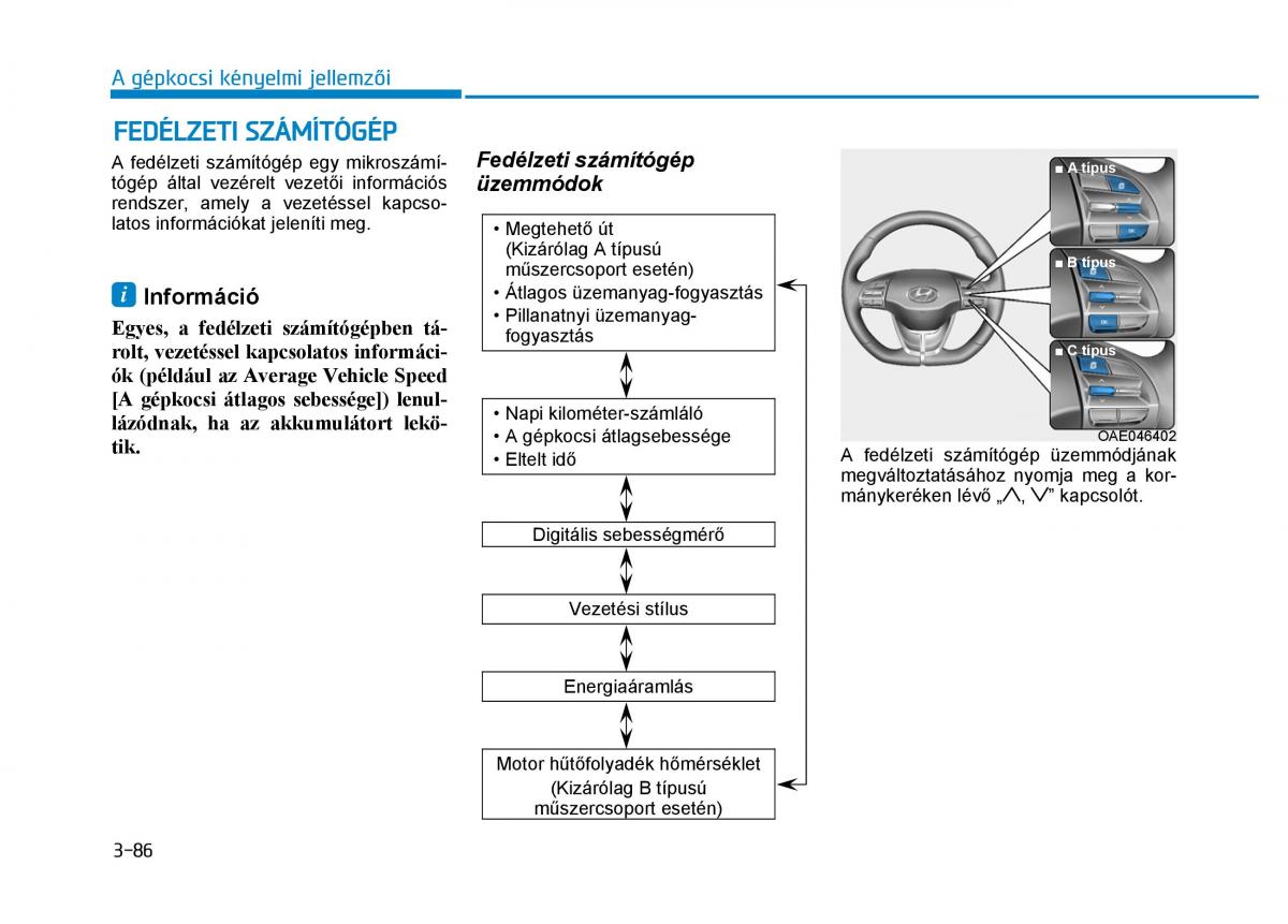 Hyundai Ioniq Hybrid Kezelesi utmutato / page 194