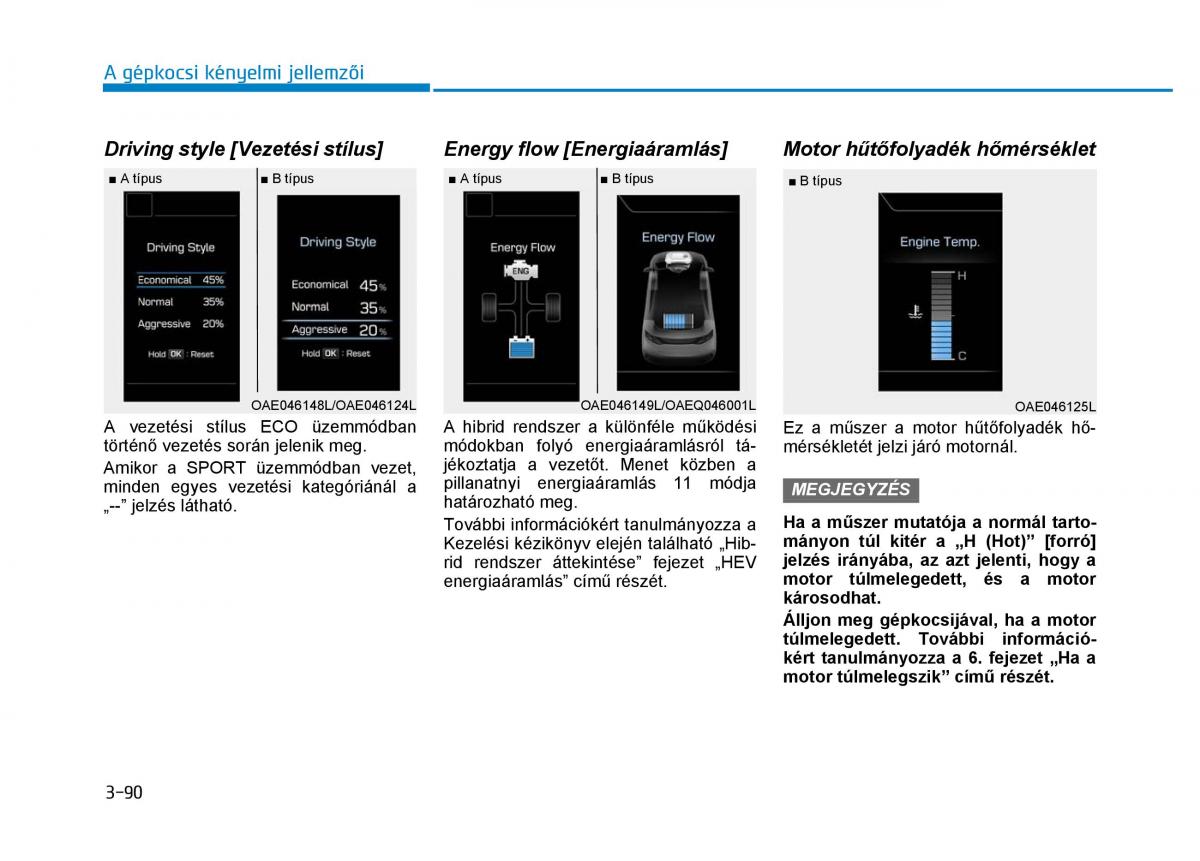 Hyundai Ioniq Hybrid Kezelesi utmutato / page 198