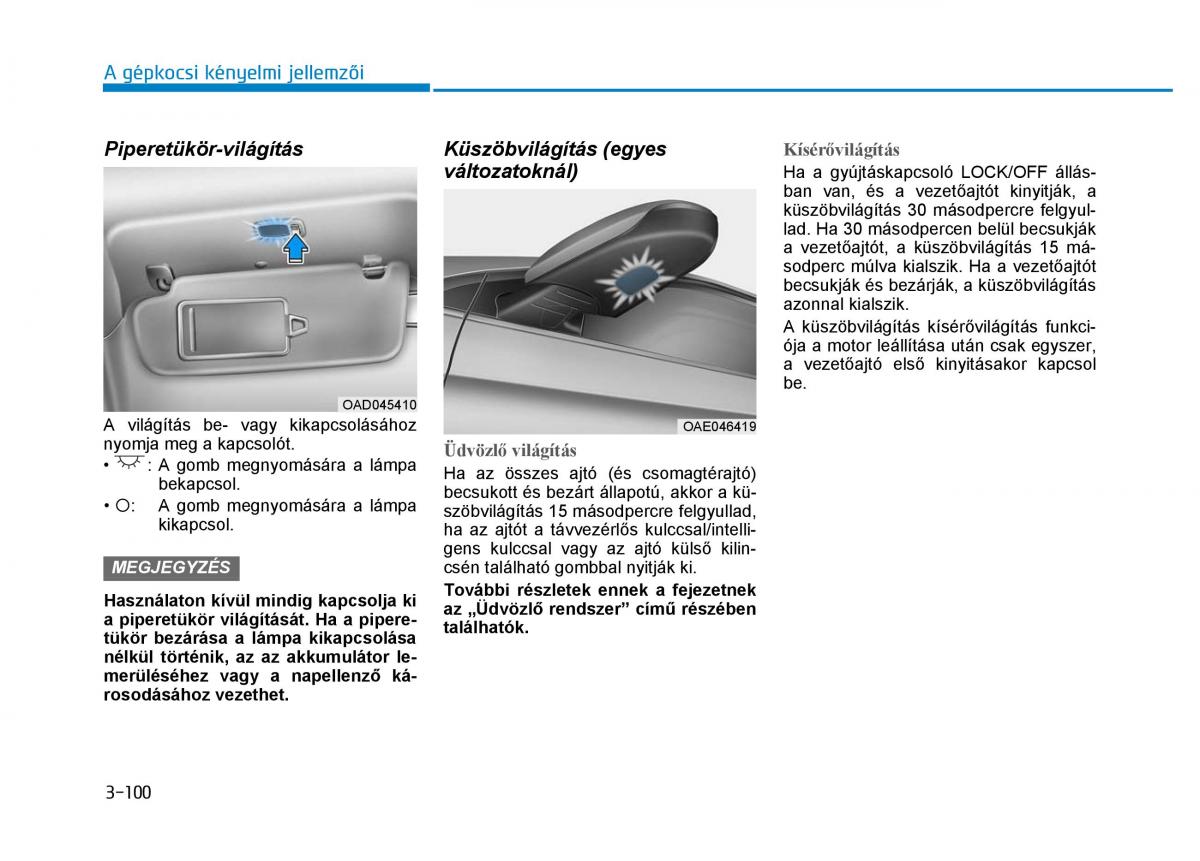 Hyundai Ioniq Hybrid Kezelesi utmutato / page 208