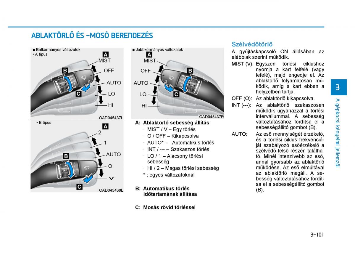 Hyundai Ioniq Hybrid Kezelesi utmutato / page 209