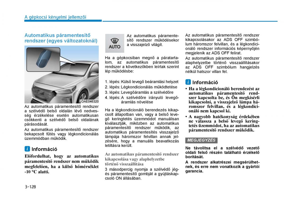 Hyundai Ioniq Hybrid Kezelesi utmutato / page 236