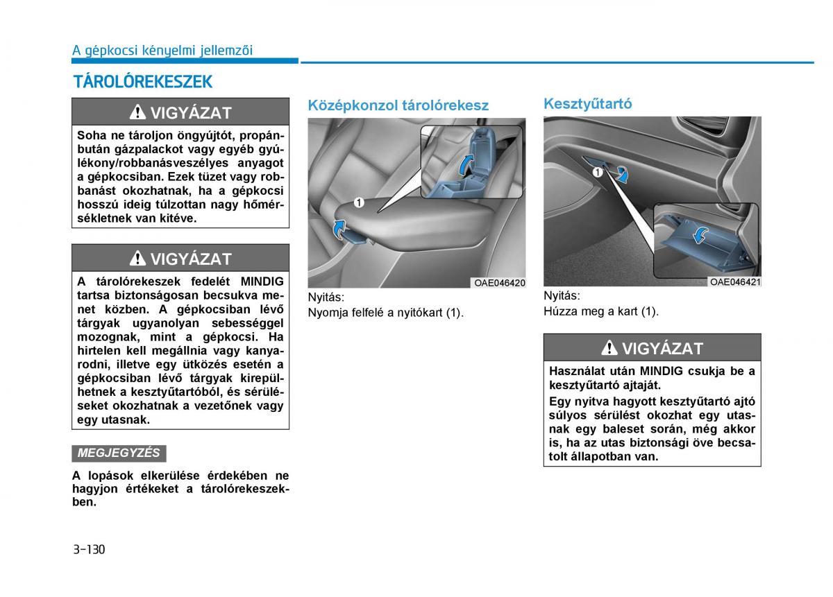 Hyundai Ioniq Hybrid Kezelesi utmutato / page 238