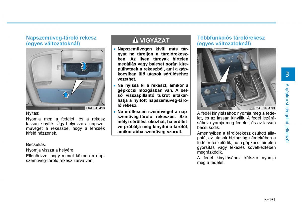 Hyundai Ioniq Hybrid Kezelesi utmutato / page 239