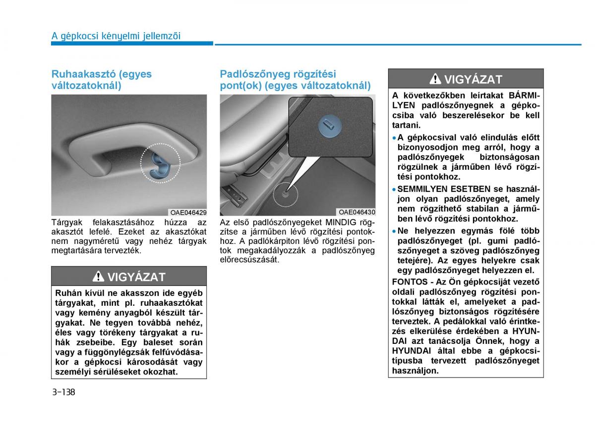 Hyundai Ioniq Hybrid Kezelesi utmutato / page 246