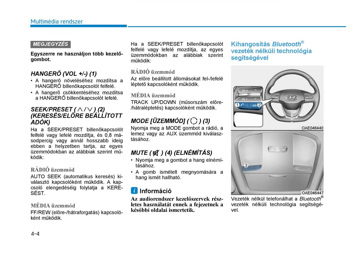 Hyundai Ioniq Hybrid Kezelesi utmutato / page 252