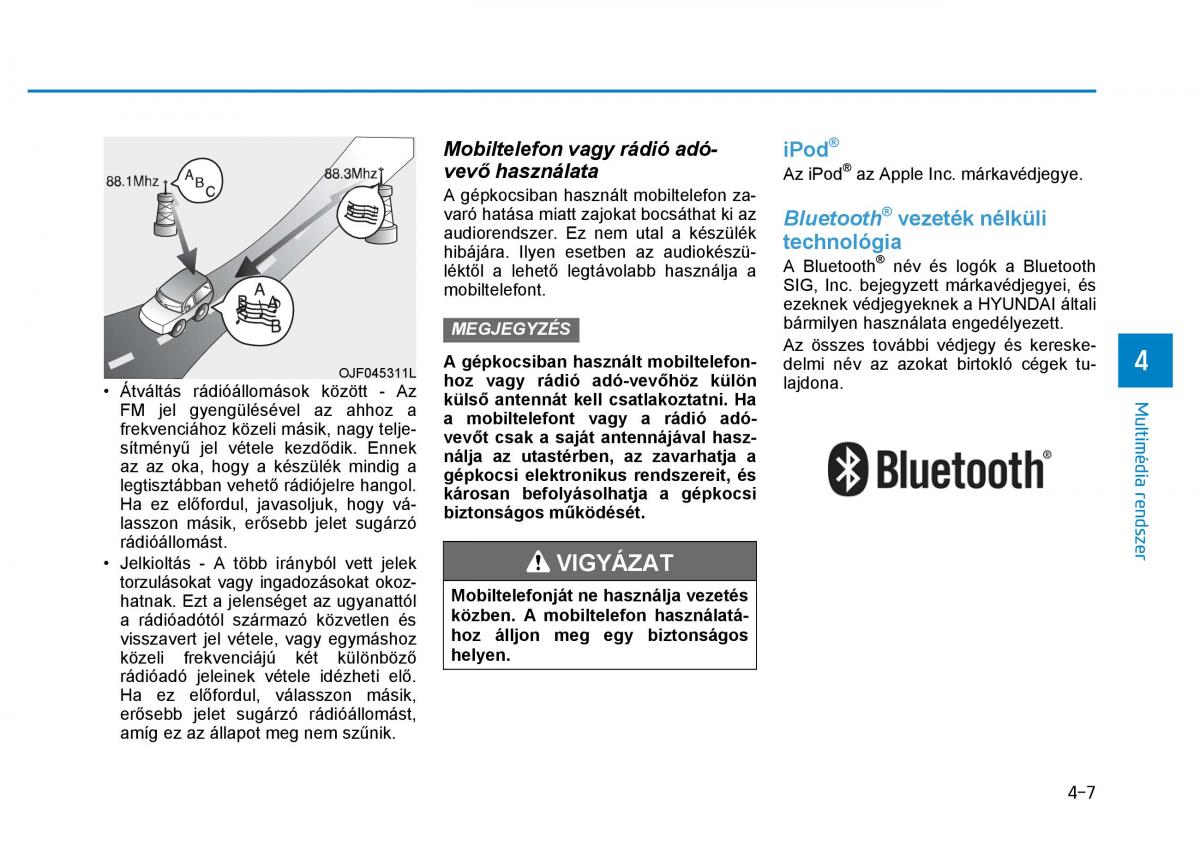 Hyundai Ioniq Hybrid Kezelesi utmutato / page 255