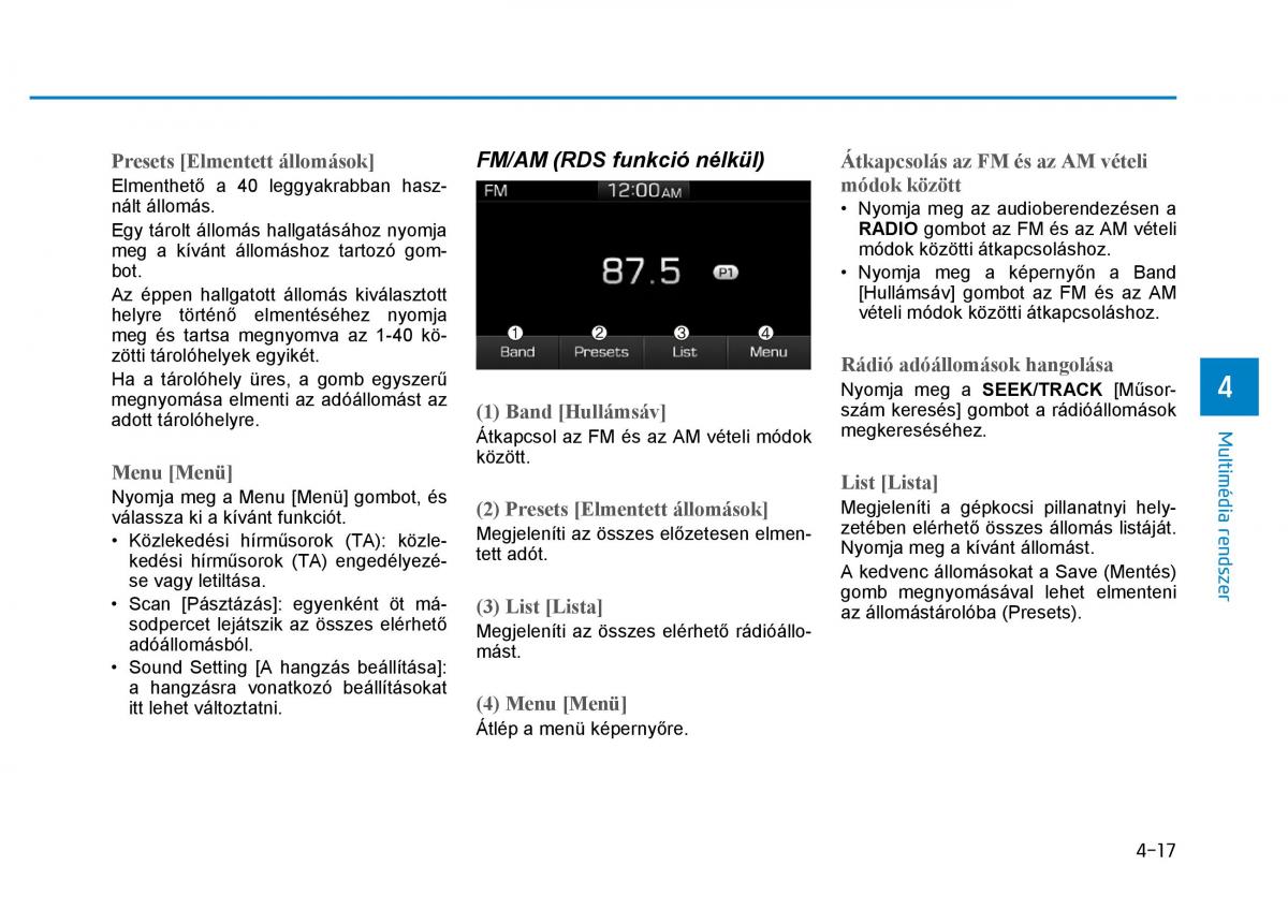 Hyundai Ioniq Hybrid Kezelesi utmutato / page 265