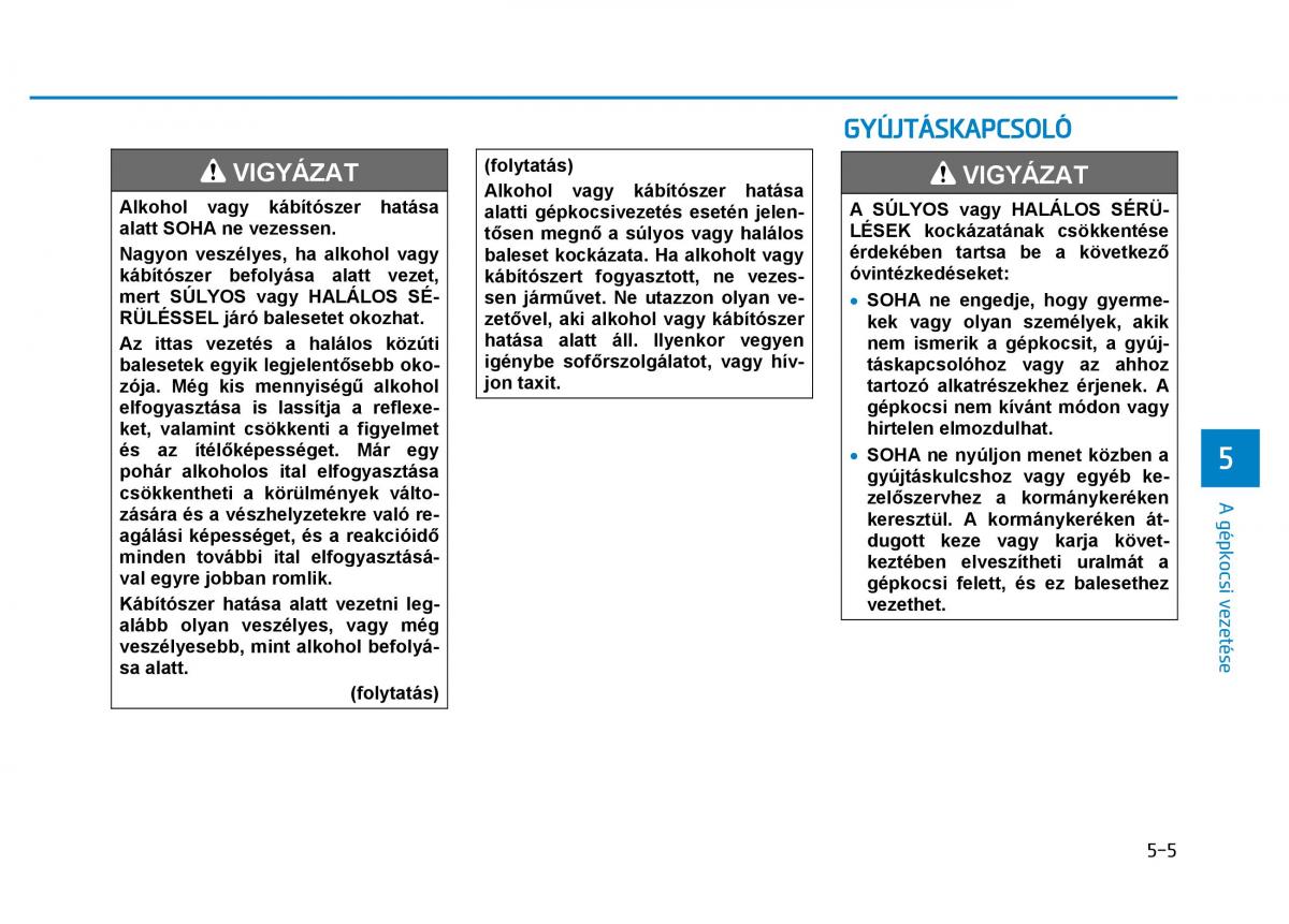 Hyundai Ioniq Hybrid Kezelesi utmutato / page 295