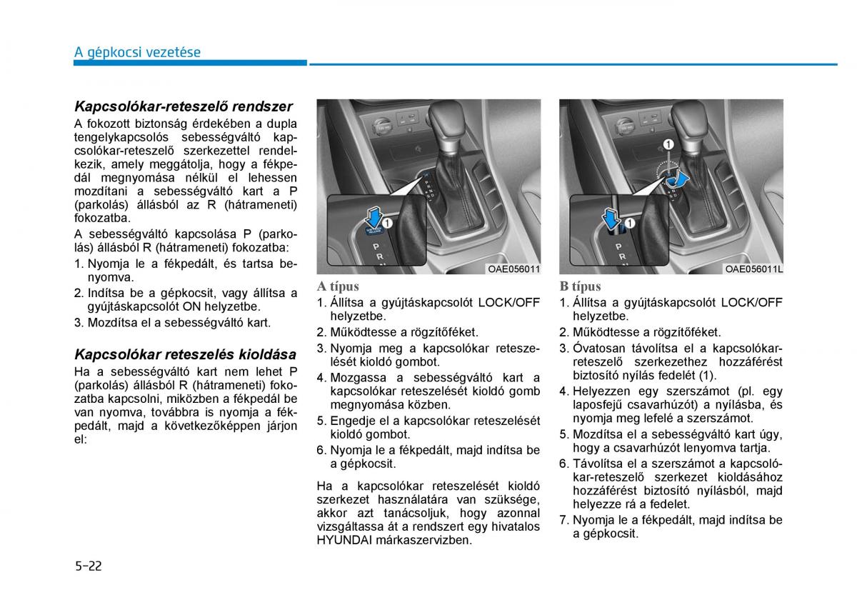 Hyundai Ioniq Hybrid Kezelesi utmutato / page 312