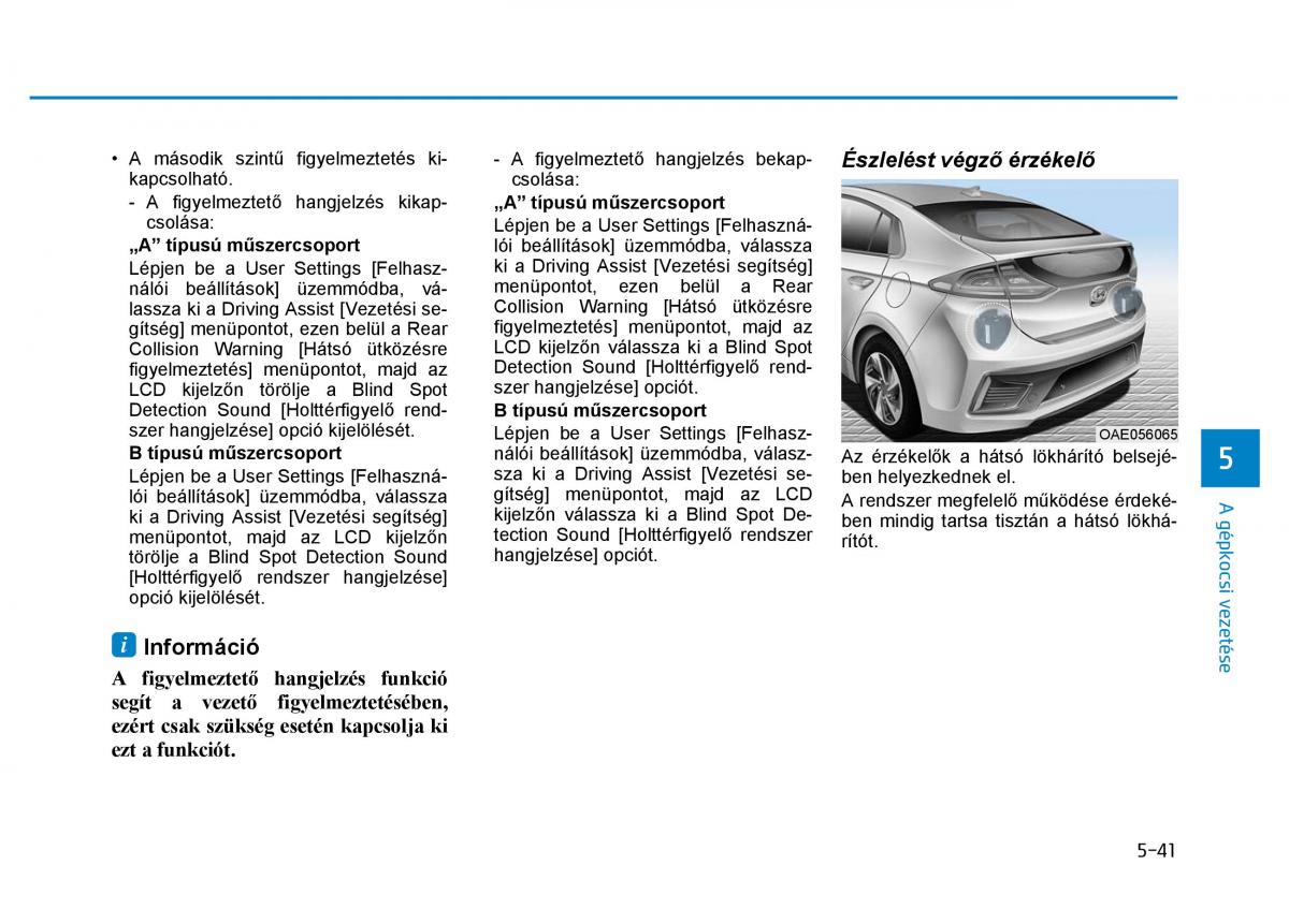 Hyundai Ioniq Hybrid Kezelesi utmutato / page 331