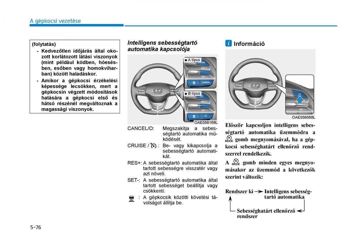 Hyundai Ioniq Hybrid Kezelesi utmutato / page 366