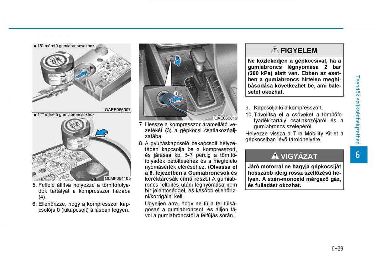 Hyundai Ioniq Hybrid Kezelesi utmutato / page 421