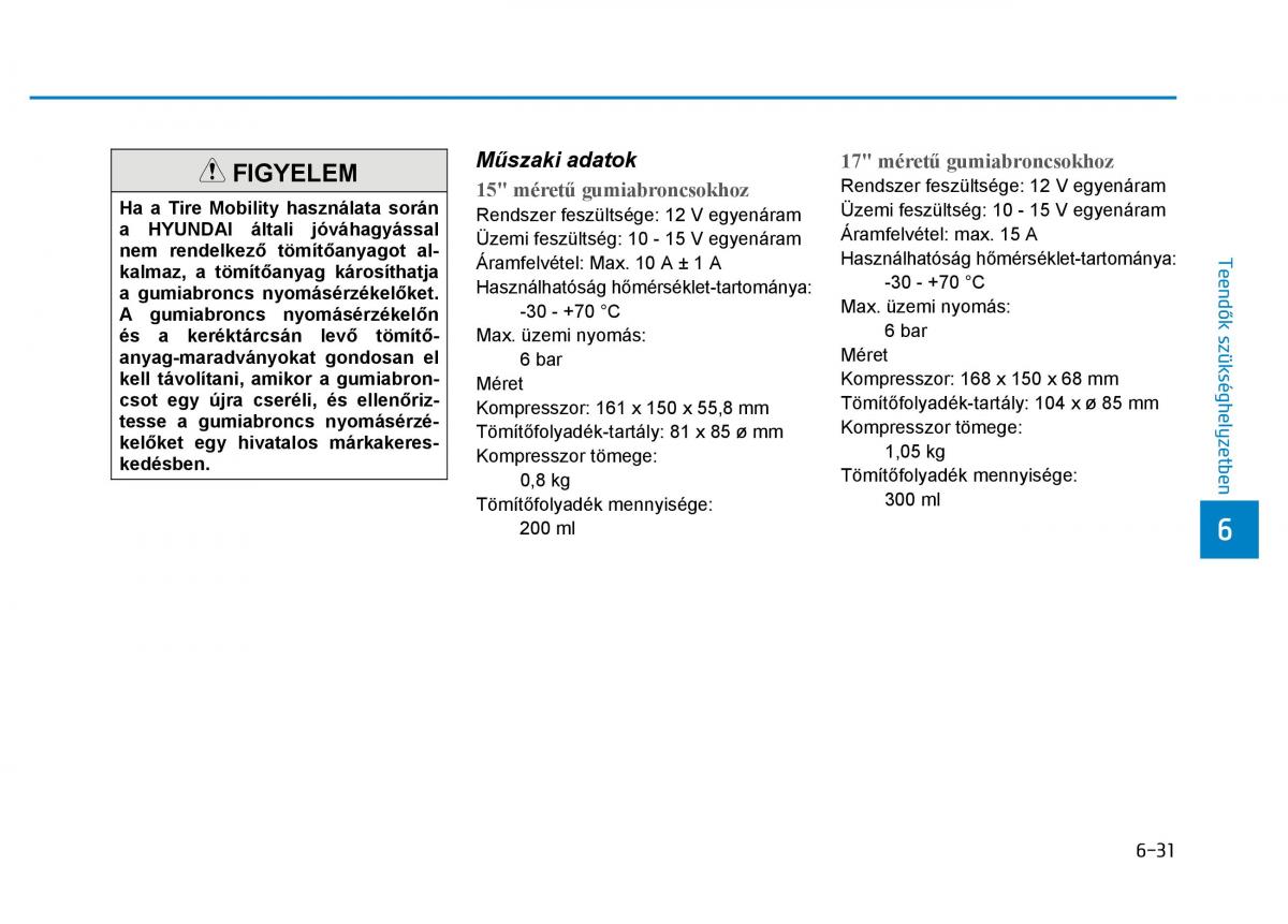 Hyundai Ioniq Hybrid Kezelesi utmutato / page 423