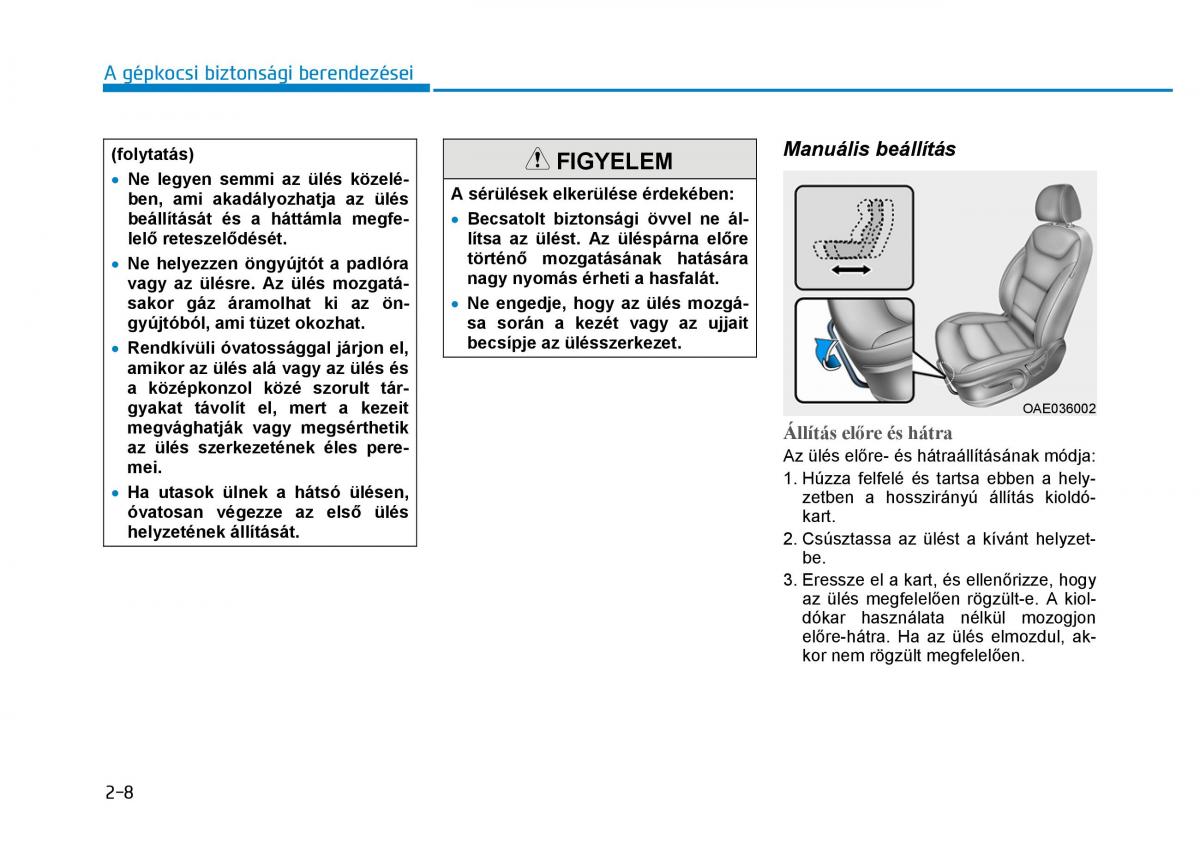 Hyundai Ioniq Hybrid Kezelesi utmutato / page 44