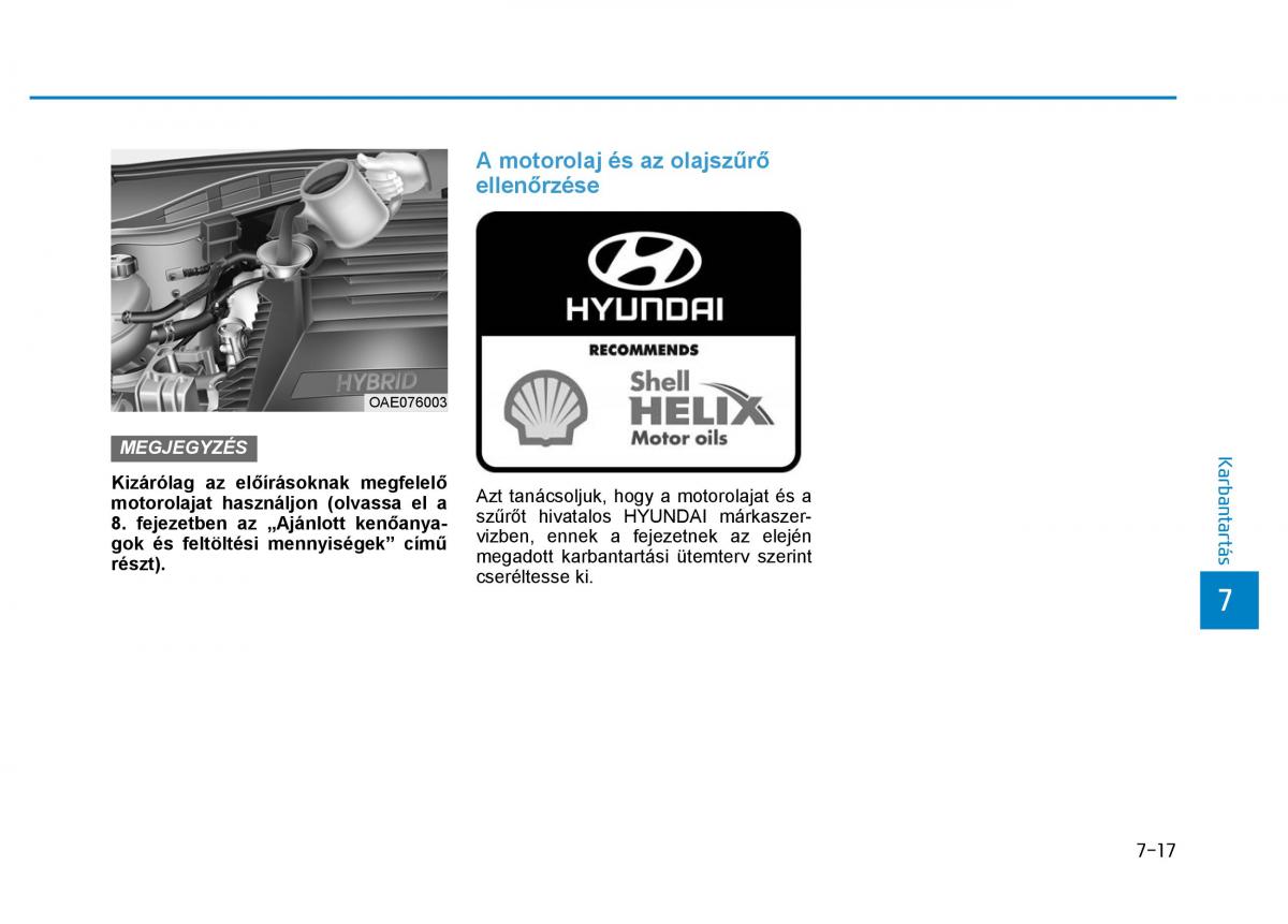 Hyundai Ioniq Hybrid Kezelesi utmutato / page 445