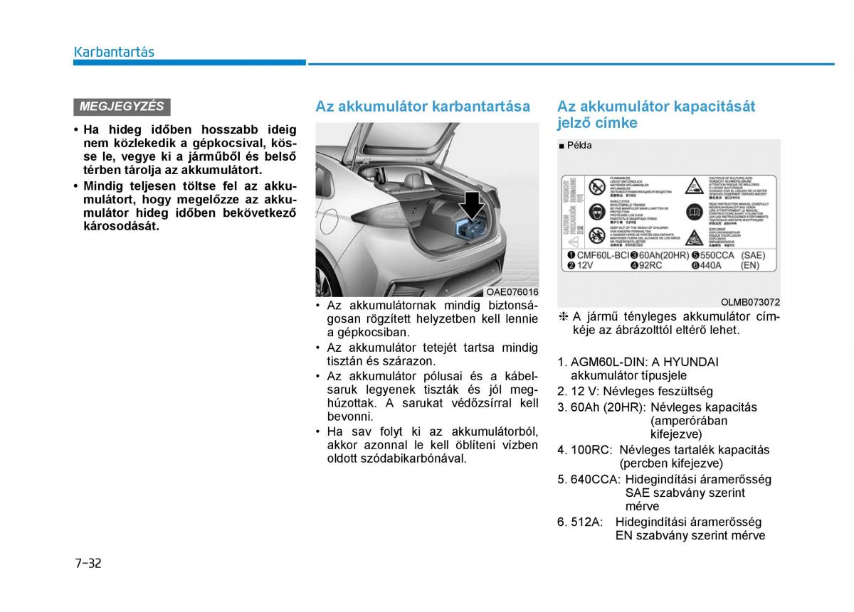 Hyundai Ioniq Hybrid Kezelesi utmutato / page 460