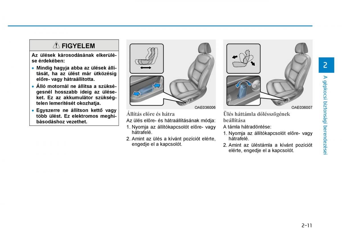 Hyundai Ioniq Hybrid Kezelesi utmutato / page 47