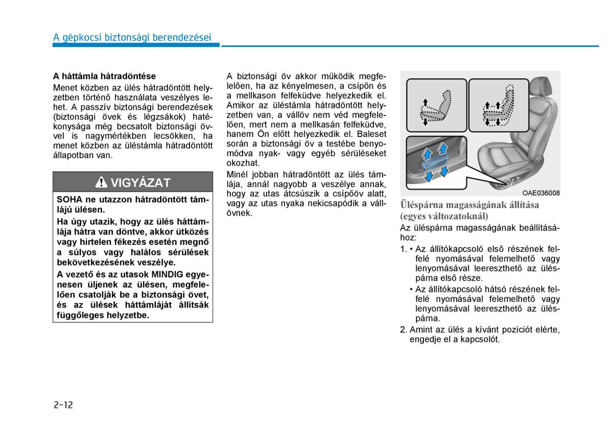 Hyundai Ioniq Hybrid Kezelesi utmutato / page 48