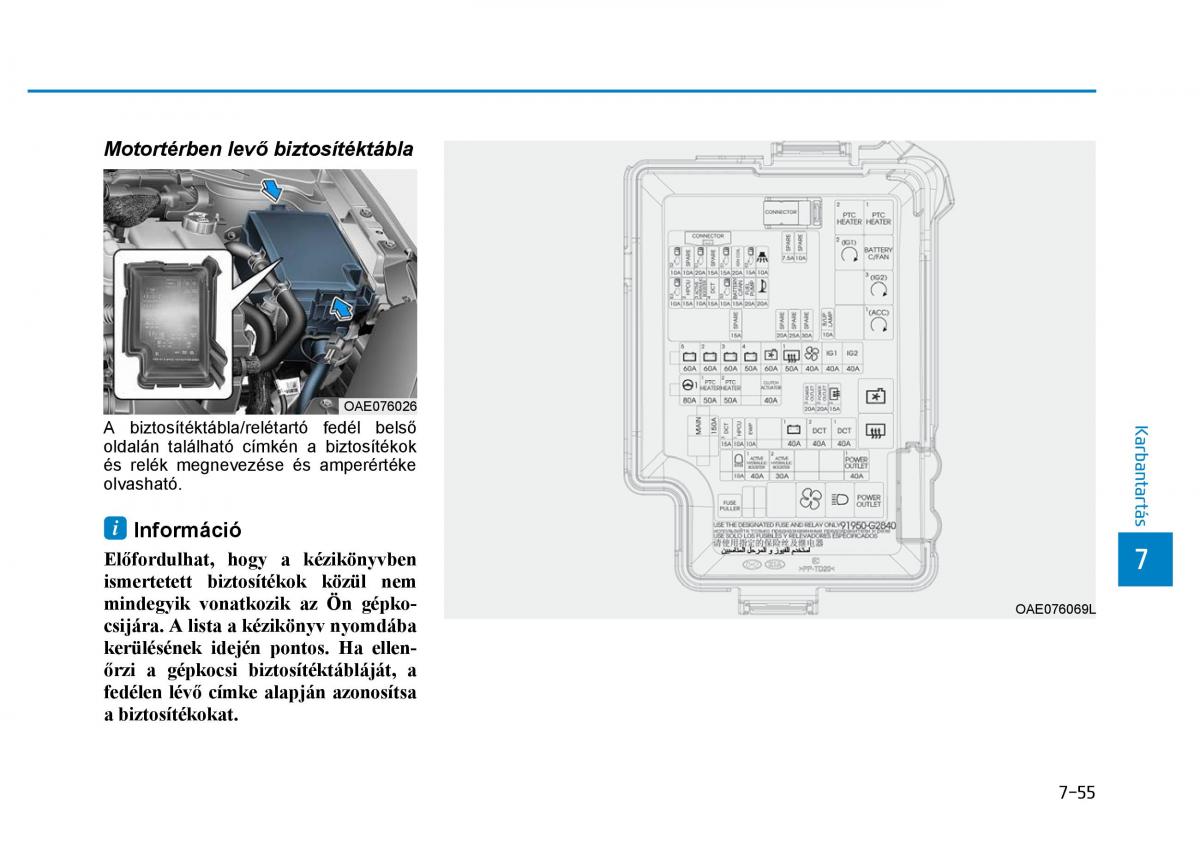 Hyundai Ioniq Hybrid Kezelesi utmutato / page 483