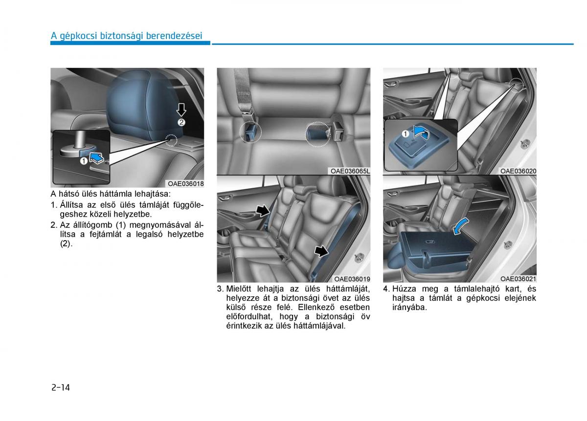 Hyundai Ioniq Hybrid Kezelesi utmutato / page 50