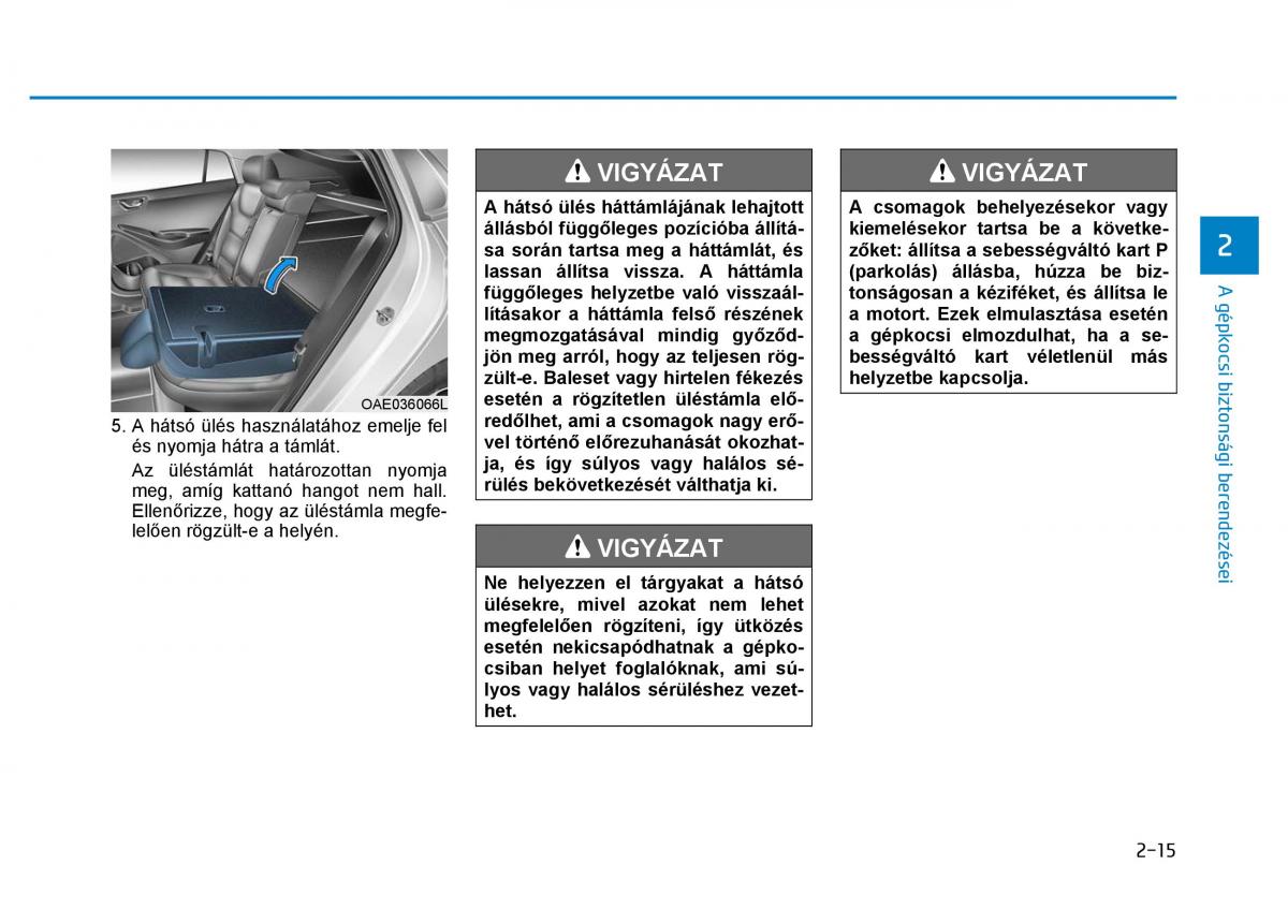 Hyundai Ioniq Hybrid Kezelesi utmutato / page 51