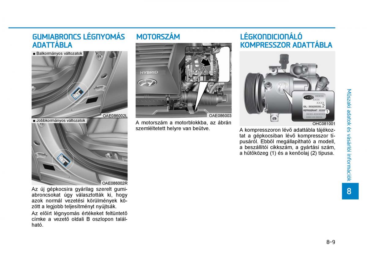 Hyundai Ioniq Hybrid Kezelesi utmutato / page 525