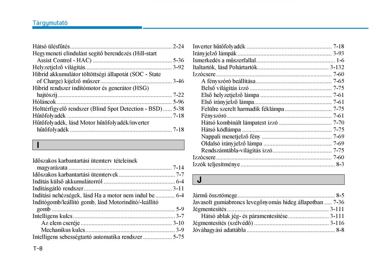 Hyundai Ioniq Hybrid Kezelesi utmutato / page 534