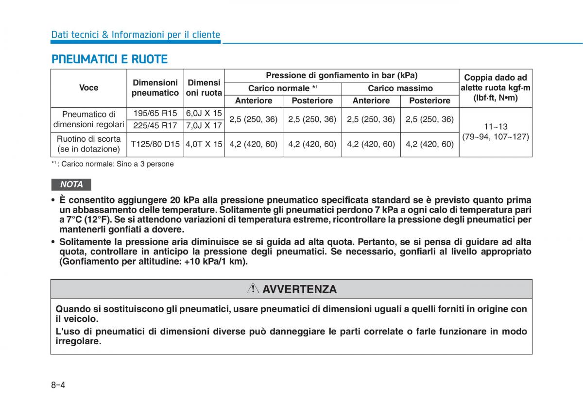 Hyundai Ioniq Hybrid manuale del proprietario / page 550