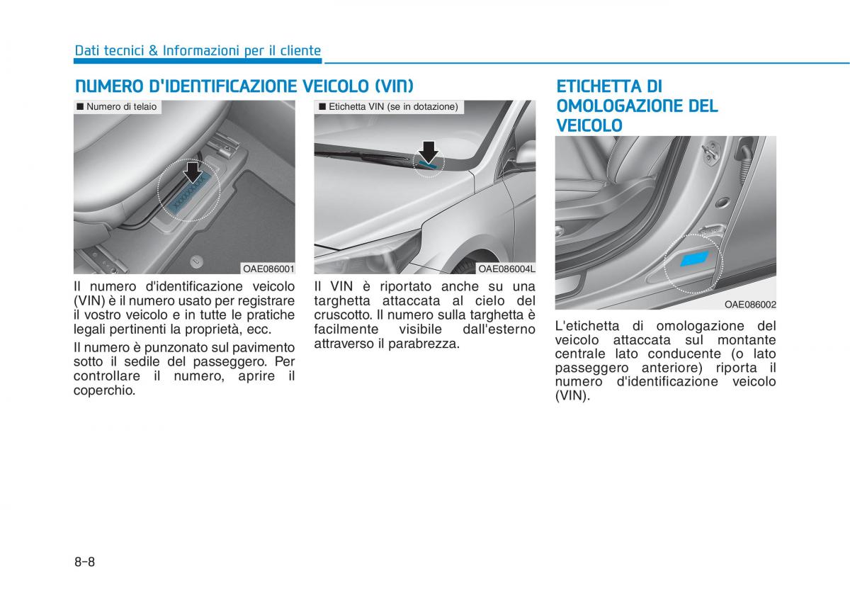 Hyundai Ioniq Hybrid manuale del proprietario / page 554