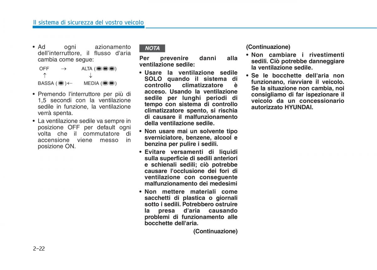 Hyundai Ioniq Hybrid manuale del proprietario / page 56