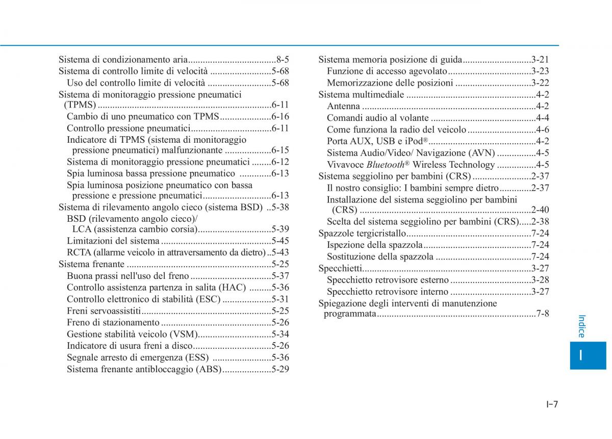 Hyundai Ioniq Hybrid manuale del proprietario / page 563