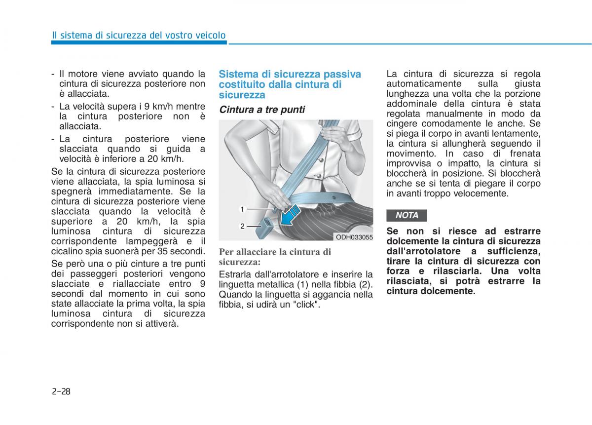 Hyundai Ioniq Hybrid manuale del proprietario / page 62