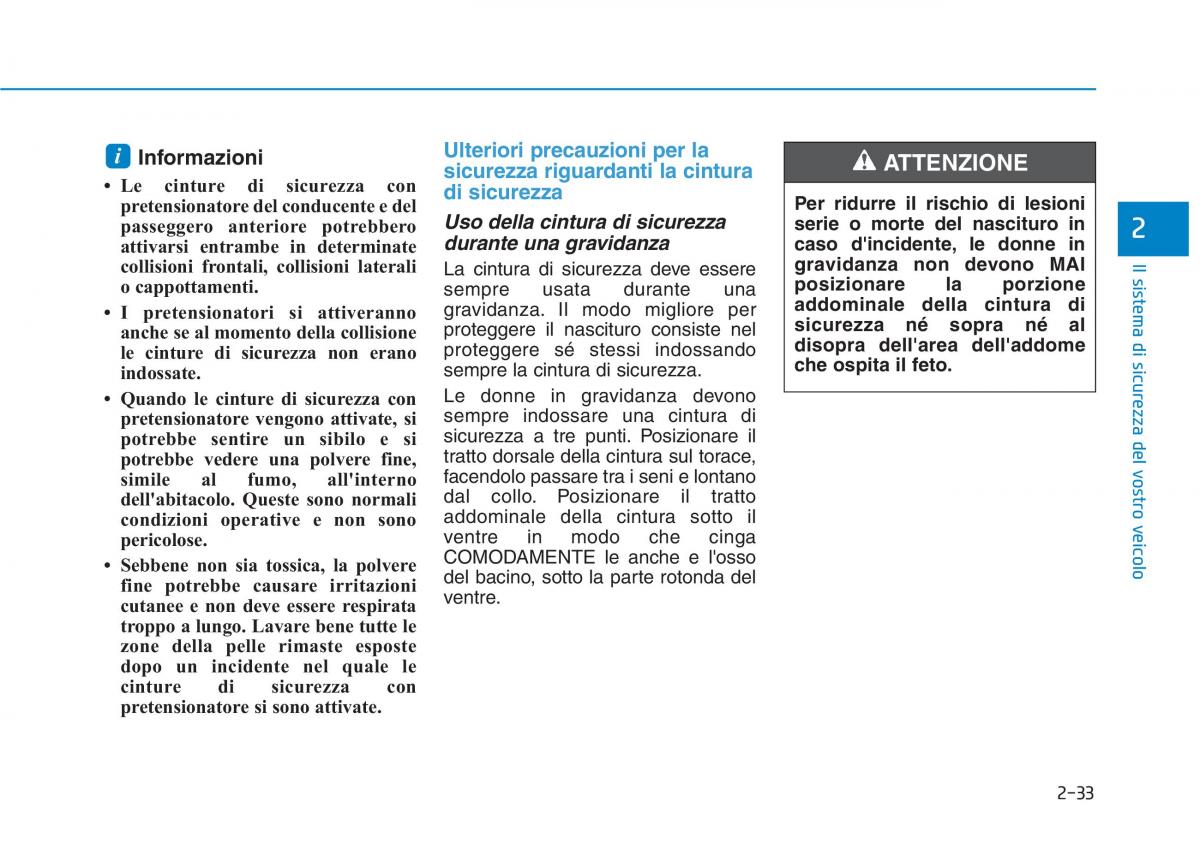 Hyundai Ioniq Hybrid manuale del proprietario / page 67