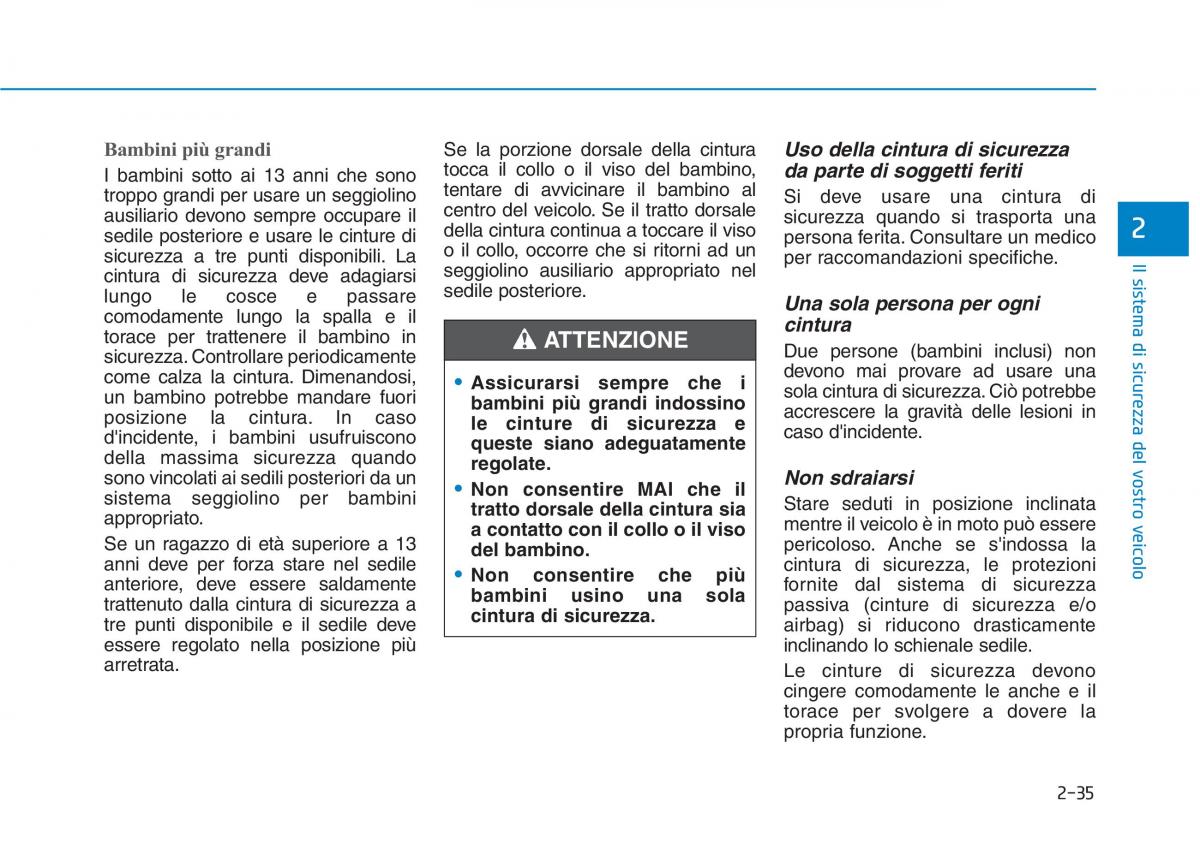 Hyundai Ioniq Hybrid manuale del proprietario / page 69