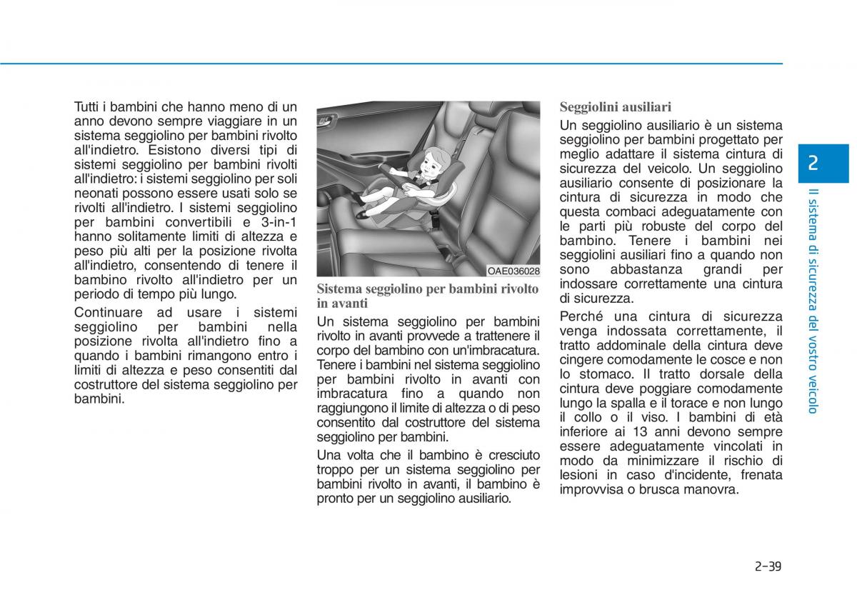 Hyundai Ioniq Hybrid manuale del proprietario / page 73