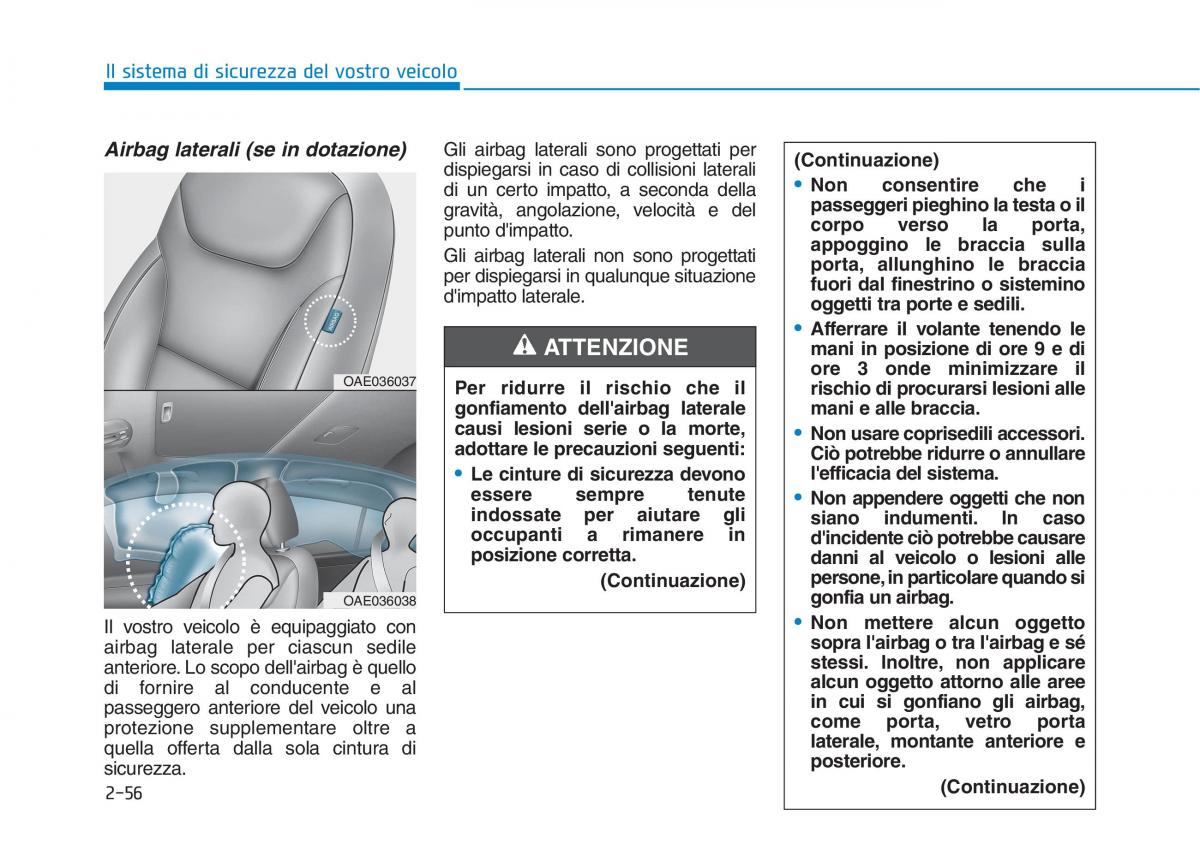 Hyundai Ioniq Hybrid manuale del proprietario / page 90