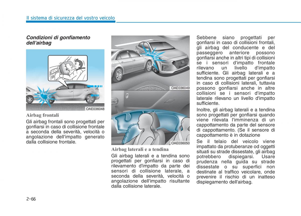 Hyundai Ioniq Hybrid manuale del proprietario / page 100