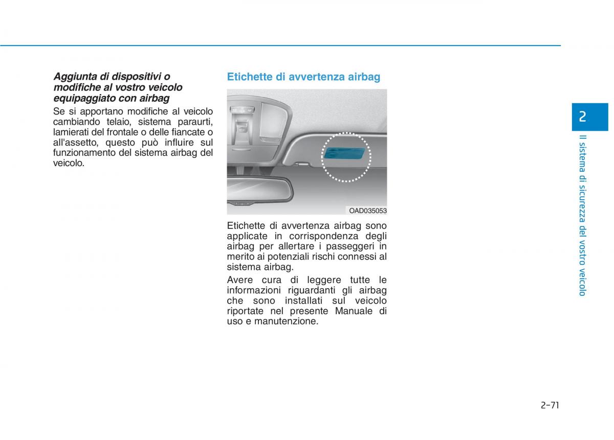 Hyundai Ioniq Hybrid manuale del proprietario / page 105