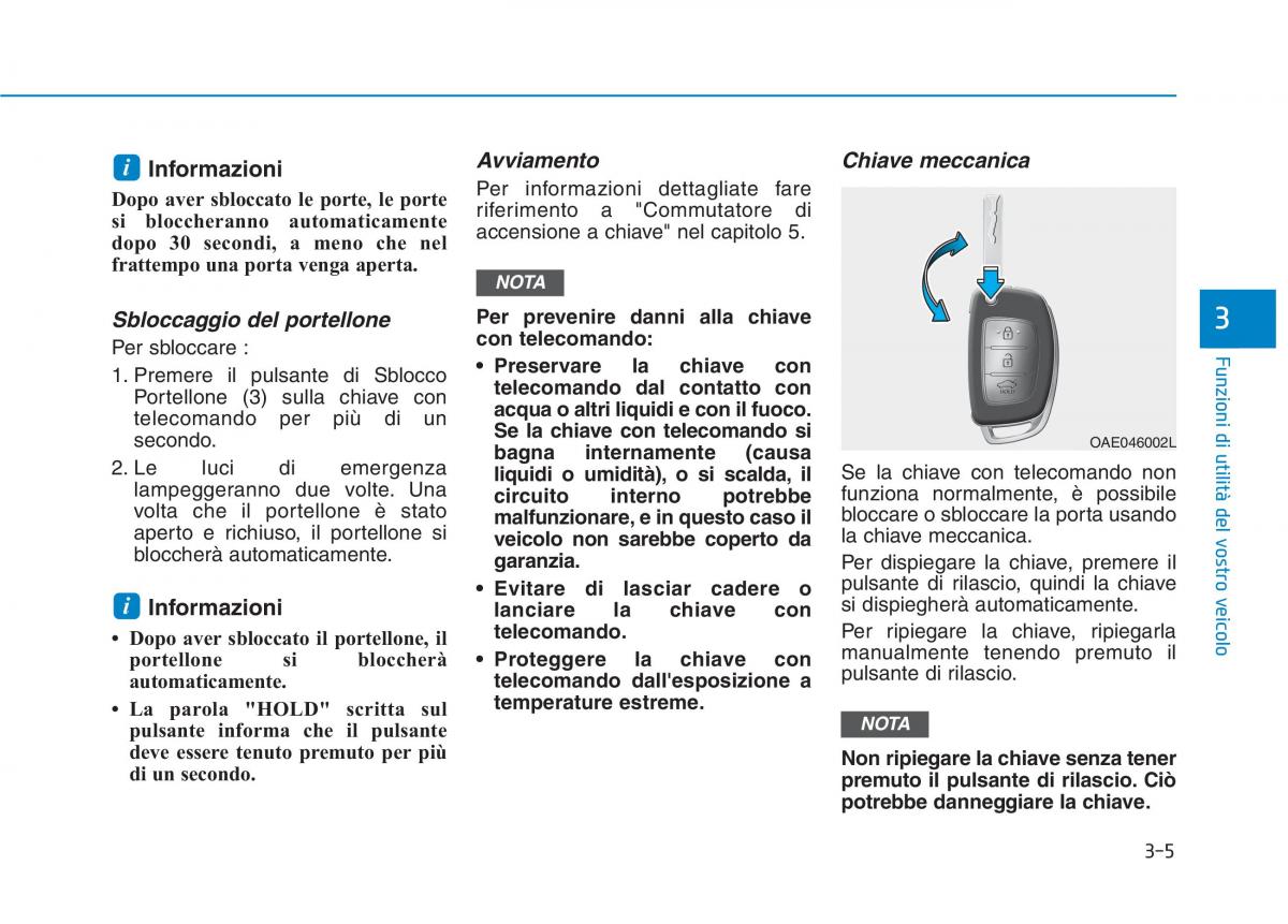 Hyundai Ioniq Hybrid manuale del proprietario / page 110